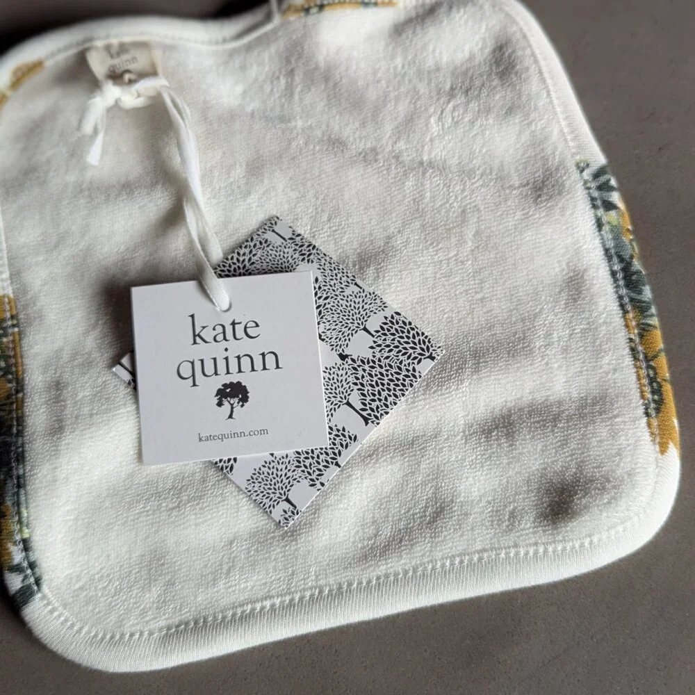Kate Quinn Organics wash cloths | calendula | organic cotton interlock - O/S